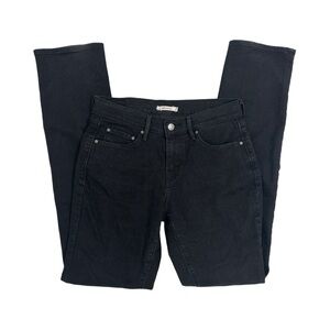 Levi’s 505 Straight black denim